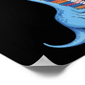 Buch Carry Dinosaur Reading Dino Poster (Ecke)