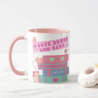 Buch Coquette - Ich liebe Bücher & Katzen - Buchli Tasse