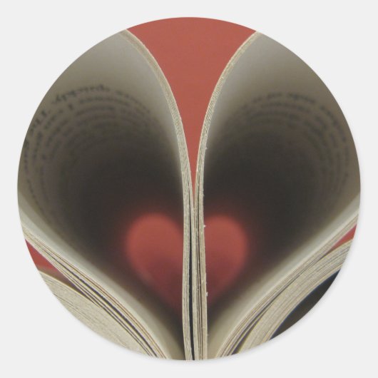 Buch der Aufkleber für Herz (Vorderseite)