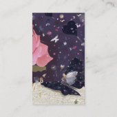 Buch der Fairy Tales Business Card Visitenkarte (Rückseite)