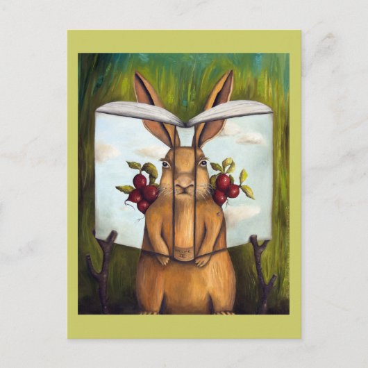 Buch der Geheimnisse 4 - Die Kaninchengeschichte Postkarte (Vorderseite)