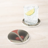 Buch der Herz-Untersetzer Getränkeuntersetzer (Seite)