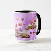 Buch der Herzen Rosa Tasse (VorderseiteRechts)