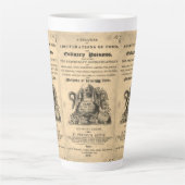 Buch der kulinarischen Gifte aus dem Jahre 1820 an Milchtasse (Vorderseite)