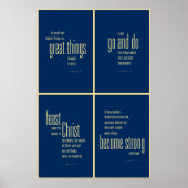 Buch der Mormon Kollektion Poster. Poster (Vorne)