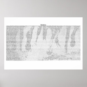 Buch der Offenbarung (vollständiger KJV-Text) Poster