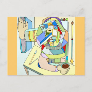 "Buch der Regeln" von Ruchell Alexander Postkarte