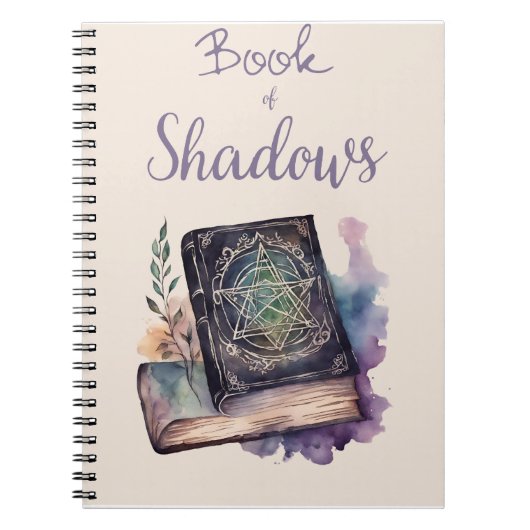 Buch der Schatten. Für Zauber (Vorderseite)