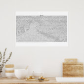 Buch der Sprichwörter (vollständiger KJV-Text) Poster (Küche)