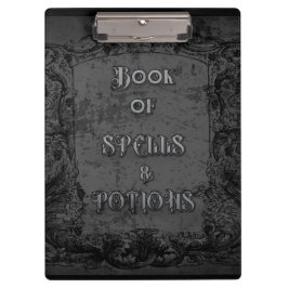 Buch der Zauber und Tränke Klemmbrett