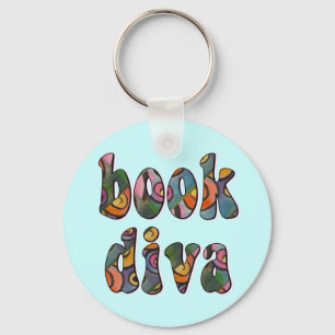 Buch-Diva 2 Schlüsselanhänger