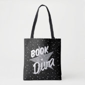 Buch-Diva ganz über Stern-Taschen-Tasche Tasche (Vorderseite)