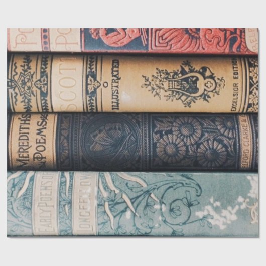 Buch-Dorn Decoupage Plakat Geschenkpapier (Flach)