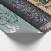 Buch-Dorn Decoupage Plakat Geschenkpapier (Ecke)