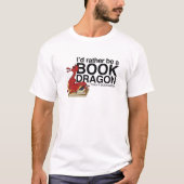 Buch-Drache T-Shirt (Vorderseite)