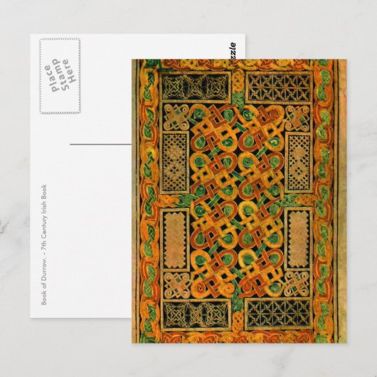 Buch Durrow Postkarte (Vorne/Hinten)