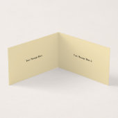 Buch-Falten-Visitenkarte-Honigbiene Visitenkarten (Innenseite)