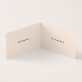 Buch-Falten-Visitenkarte-Metamorphose Visitenkarten (Innenseite)