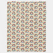 Buch Fleece-Decke Fleecedecke (Vorderseite)
