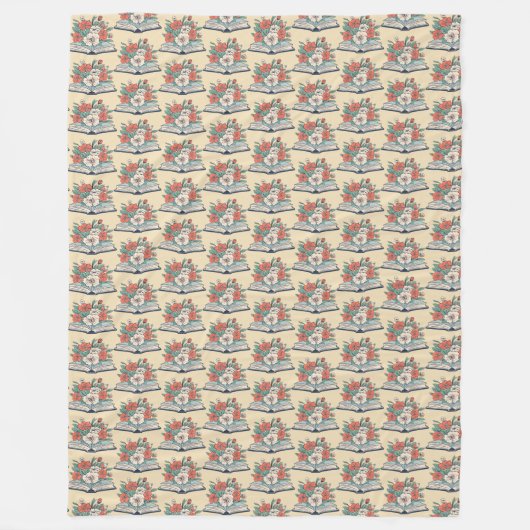 Buch Fleece-Decke Fleecedecke (Vorderseite)