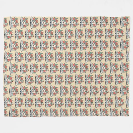 Buch Fleece-Decke Fleecedecke (Vorderseite (Horizontal))