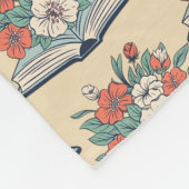 Buch Fleece-Decke Fleecedecke (Ecke)