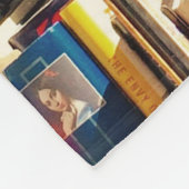 Buch-Fleece-Decke Fleecedecke (Ecke)