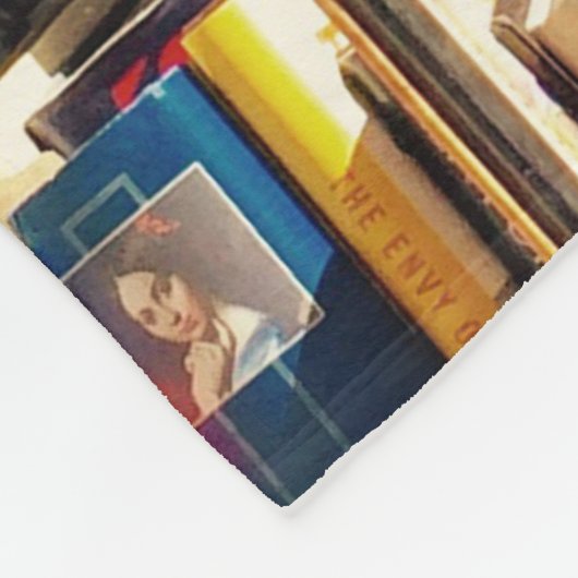 Buch-Fleece-Decke Fleecedecke (Ecke)