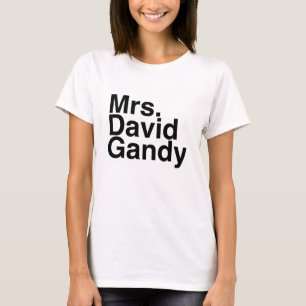 Buch-Freund-Frau David Gandy T-Shirt