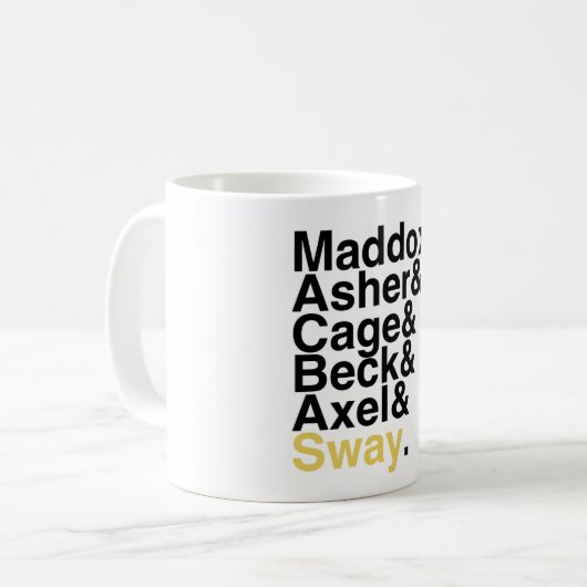 Buch-Freunde - Maddox Asher Kaffeetasse (Vorderseite Links)