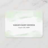 Buch für Baby Gedicht Citrus Lemon Neutral Begleitkarte (Rückseite)