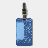 Buch Gepäckanhänger (Vorderseite vertikal)