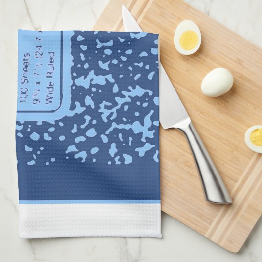 Buch Geschirrtuch (Viertel Falte)