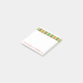 Buch-Grenze Post-it Klebezettel (angewinkelt)