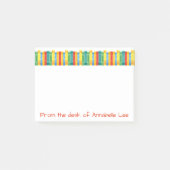 Buch-Grenze Post-it Klebezettel (Vorderseite)