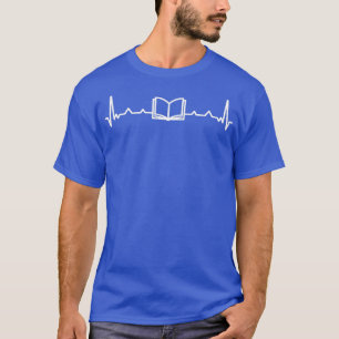 Buch Herzschlag I Liebe zum Lesen T-Shirt