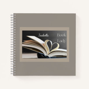 Buch Lady, Personalisiertes Lesegeschenk für Sie