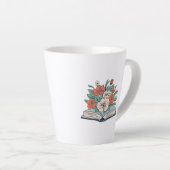 Buch-Latte-Tasse Milchtasse (Rechte Ecke)