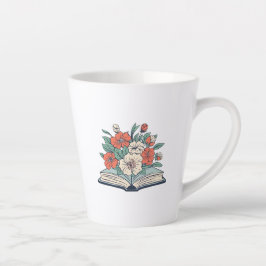 Buch-Latte-Tasse Milchtasse