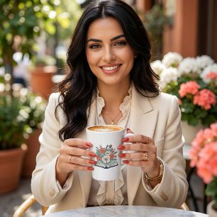 Buch-Latte-Tasse Milchtasse