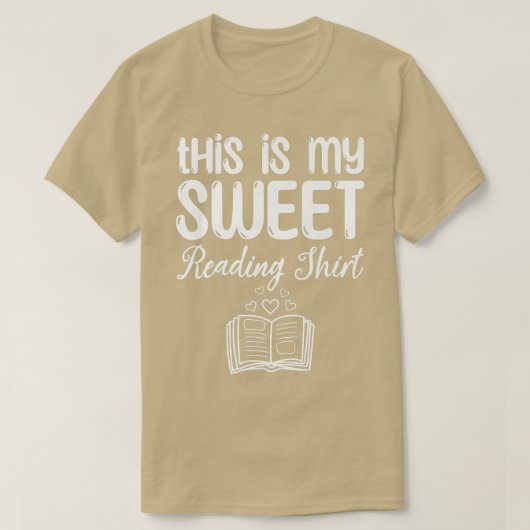 Buch lesen Mädchen Dies ist mein süßes Buch T-Shirt (Design vorne)