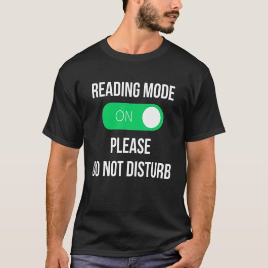 Buch lesen T-Shirt (Vorderseite)