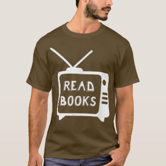 Buch lesen Vintages Design T-Shirt