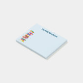 Buch Liebe Post-It Notizen (angewinkelt)