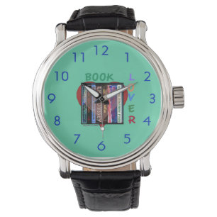 Buch-Liebhaber Armbanduhr