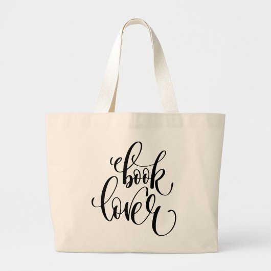 Buch-Liebhaber Jumbo Stoffbeutel (Vorne)