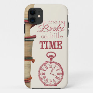 Buch-Liebhaber rufen Fall "so viele Bücher " an Case-Mate iPhone Hülle