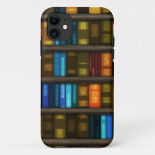 Buch-Liebhaber u. Bibliothekar-bunte Bücher auf Case-Mate iPhone Hülle