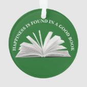 Buch-Liebhaber-Verzierung Ornament (Rückseite)