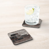 Buch-Liebhaber-Vintage Buch-Verein-Untersetzer Untersetzer (Rechte Seite)